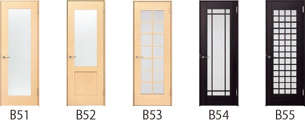 建具デザインB51~B55